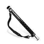 サンライク(SANLIKE) タモの柄 ランディングポール ９段階 カーボン製 玉の柄 ラバーグリップ 伸縮式 コンパクト ベルト付き 海水淡水