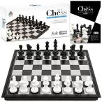 36pルール＆戦略ブック付 チェス Chess セット 3サイズ 盤 set ボード マグネット JEMHOP Lサイズ