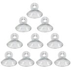 ショッピング水槽 10個セット キスゴム 水槽 吸盤クリップ 水槽吸盤 エアーチューブホルダー 水族館 アクアリウム エアチューブ用 固定具 強力 透明 水槽用品