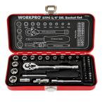 WORKPRO �\�P�b�g�����`�Z�b�g �K���[�W�c�[���Z�b�g ���`�F�b�g�����` �����p6.35mm�i1/4�C���`�j �N�C�b�N�����[�X���`�F�b�g�n��