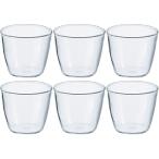 HARIO( HARIO ) сделано в Японии жаростойкий стеклянный пудинг cup 200ml PRC-20-BK 6 шт. комплект прозрачный 