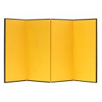  Mini золотой ширма 4 искривление 175×300mm ширма CCM-2-005 бумажный украшение предмет ... краб постановка шелк глаз узор. бумага . приклеивание изысканный глянцевый золотой цвет 