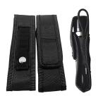 Coollooda 懐中電灯ケース 懐中電灯ホルスター ナイロン 製 弾力性 耐久性 小型 12-14.5cmの懐中電灯 収納バッグ 持ち運び便