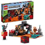 ショッピングレゴ レゴ(LEGO) マインクラフト ネザーの砦 クリスマスギフト クリスマス 21185 おもちゃ ブロック プレゼント 街づくり 男の子 女の子