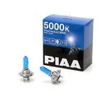 PIAA ヘッドランプ/フォグランプ用 ハロゲンバルブ H7 5000K ストラスブルー 車検対応 2個入 12V 55W(110W相当) 安心