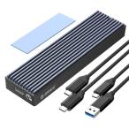 ORICO M.2 SSD 外付けケース 【NVMe / SATA 両対応】M2 SSD ケース USB3.2 Gen2接続 10Gbps高速転送 UASP対応 アルミケース ssd m.2 ケース