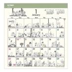 2022年 ムーミン/コミックデザインカレンダー 1000120185 vol.141