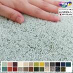 ラグ センターラグ/ブランド 絨毯/100×100〜150×150cm/正方形 円形/国産/TOLI BSAC/25色/水洗い/ハンドタフト
