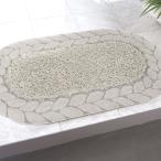 ショッピングラグマート ラグ ラグマット 玄関マット アクセントラグ/楕円形 70×120cm/東リ 高級 絨毯/TOM5107/防滑 洗える/日本製