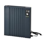 トヨトミ 壁掛け電気パネルヒーター コンセント付 過熱防止サーモスタット内蔵 消費電力_500W ネイビー 日本製 EL-500P-A