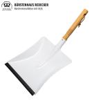 レデッカー Redecker メタルダストパン ちりとり 207022 ホワイト KEHRSCHAUFEL White おしゃれ インテリア 玄関 掃除道具 ハンドメイド