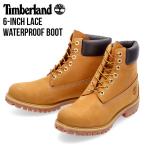 【並行輸入品】 ティンバーランド TIMBERLAND 革靴 ブーツ メンズ 防水 6インチ ウォータープルーフ ブーツ ウィート