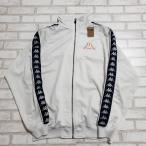 【古着】Kappa(カッパ) トラックジャケット/ジャージ Mサイズ 白・ホワイト