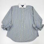  Ralph Lauren рубашка с длинным рукавом б/у одежда полоса American Casual RALPH LAUREN