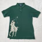ラルフローレン ポロシャツ 古着 半袖 緑 XL サイズ ビッグポニー RALPH LAUREN