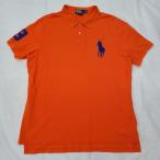 ラルフローレン ポロシャツ 古着 半袖 オレンジ 2XL サイズ RALPH LAUREN