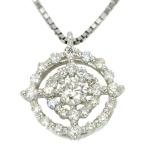 Yahoo! Yahoo!ショッピング(ヤフー ショッピング)ダイヤモンド ネックレス 0.3カラット プラチナ PT900/PT850 日常使いにも サークルデザイン /白・透明（ホワイト）/セレクションジュエリー・新品/届10