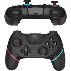 【2021最新型】Switch コントローラー 無線 TopACE Switch Pro コントローラー Bluetooth HD振動 小型6軸 ジャイロセンサー搭載 TURBO連射機能付き