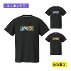 アンドロ 卓球ウェア『メンズ/ユニ』  ナパTシャツ デオ MBL NAPA T-SHIRT DEO MBL ユニセックス 300023080-82