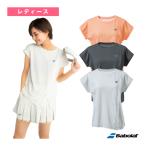 ショッピングRANGE バボラ テニス・バドミントンウェア『レディース』  VS RANGE/半袖シャツ/VS SHORT SLEEVE SHIRT/レディース『BWP4522』