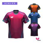 バタフライ 卓球ウェア『メンズ/ユニ』  ソルリエンシャツ SOLLIEN SHIRT ユニセックス 47790