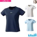 キットソン テニス・バドミントンウェア『レディース』 Tシャツ『袖口レース付』/レディース『0372040』