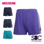  цент Christopher теннис * бадминтон одежда [ женский ]pi Ed тянуть лента игра шорты / женский [STC-BCW6424]