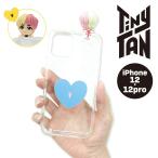 BTS 公式グッズ TinyTAN フィギュアクリア iPhone12 12Pro V ヴィ テテ 防弾少年団 タイニータン スマホ ケース カバー