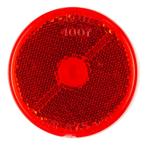 [ параллель импортные товары ]GROTE 40072 5 красный 2 1 / 2 " раунд stick on Reflector Grote 40072 5 R