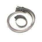 [ параллель импортные товары ]Stainless Steel Universal Adjustable AXLE CV Joint Boot Crimp Cl