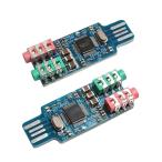 【並行輸入品】Acxico CM108 USBドライブ フリー USBサウンドカード ノートパソコン コンピューター 外部サウンドカードモジュー