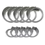 [ параллель импортные товары ]CV Boot Clamp Kit 100Pcs Stainless Steel Universal Adjustable A