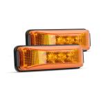 [ параллель импортные товары ]Kqcibz 2 Pcs 3.9 Inch 3 Leds Truck Trailer Front Rear Led Side M