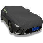 【並行輸入品】ベントレー ベンテイガ V8 2015 2023 用ハーフカーカバー、全天候型ユニバーサルフロントガラスカバー、雨、雪、雹、紫外線