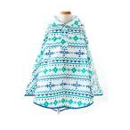 ☆ 98722.キリムブルー ☆ キッズ（9871）（9872） レインポンチョ キッズ おしゃれ かわいい アウトドア カッパ 雨具 子供 ZIP おすすめ