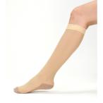☆ ベージュ ストッキング 靴下 薄手 通販 ストッキング風 ひざ下 ハイソックス ひざ下ストッキング 膝したストッキング 伝線しにくい 蒸