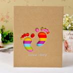 ★★ フットプリンツ アルバム 200枚 通販 大容量 ベビー l版 写真 かわいい 出産祝い フォトアルバム  ミニアルバム 雑貨 写真