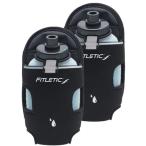 * BLK * Extra Mile 08-Pair бутылка сумка бег бутылка сумка 2 шт. комплект примерно 240ml FITLETIC Fit retikAD-08-PJ