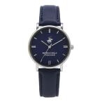 ☆ sv/紺/ネイビー ☆ BEVERLY HILLS POLO CLUB 腕時計 36mm 腕時計 メンズ レディース ブランド POLO CLUB ポロクラブ おしゃれ 大人