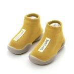 * желтый * 12.5-13cm(22/23) носки обувь baby почтовый заказ младенец вязаный пинетки носки обувь носки скольжение предотвращение скользить 