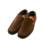 * D.BROWN.D Brown * 41(25.5-26cm) обувь для вождения мужской туфли без застежки модный deck shoes поддельный замша все si-