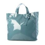 ショッピングエナメルバッグ ☆ ライトブルー ☆ cachecache カシュカシュ ソフトエナメルショッパーバッグ cachecache カシュカシュ トートバッグ エナメル