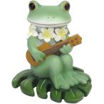 * 72597. плюмерия . укулеле * Copeauko Poe лягушка. украшение лягушка украшение вход садоводство симпатичный .... товары Copeauko Poe 