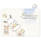 * Pochacco мягкий * герой катушка чехол для пропуска герой чехол для пропуска катушка имеется симпатичный чехол для пропуска чехол для проездного билета 