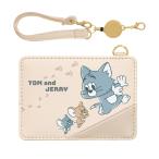 * Tom . Jerry .. через бежевый * герой катушка чехол для пропуска герой чехол для пропуска катушка имеется симпатичный чехол для пропуска чехол для проездного билета 