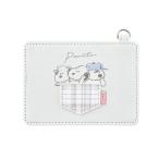 * Snoopy / Pocket серый * герой катушка чехол для пропуска герой чехол для пропуска катушка имеется симпатичный чехол для пропуска чехол для проездного билета 