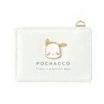 * Pochacco /bai цвет * герой катушка чехол для пропуска герой чехол для пропуска катушка имеется симпатичный чехол для пропуска чехол для проездного билета 
