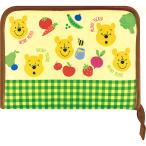 ☆ プーさん/野菜柄 ☆ ファスナージャバラ マルチケース マルチケース ジャバラ お薬手帳 母子手帳ケース 母子手帳カバー 通帳ケース