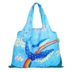 Yahoo! Yahoo!ショッピング(ヤフー ショッピング)☆ Kujirasky エコバッグ おしゃれ 折りたたみ デザイナーズジャパン かわいい コンパクト 軽量 軽い マイバッグ ショッピングバッグ 大き