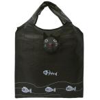 Yahoo! Yahoo!ショッピング(ヤフー ショッピング)☆ クロネコ エコバッグ 折りたたみ コンパクト 通販 コンビニサイズ おしゃれ 軽量 サブバッグ 折り畳み かわいい ナスカン付き クマノミ